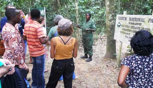 Trail at Kakum National Park